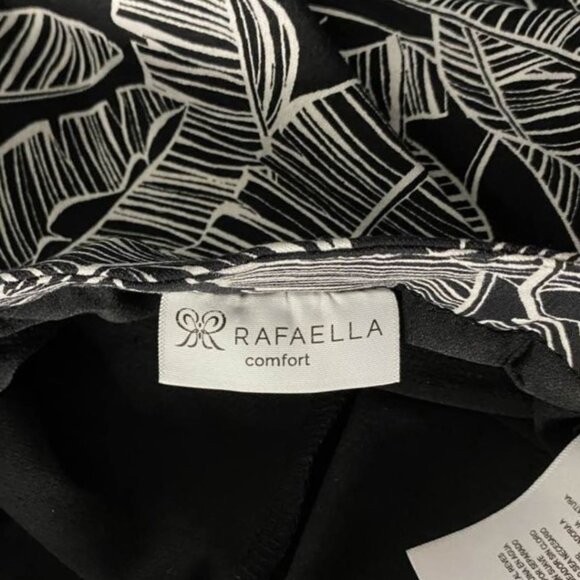 Rafaella Comfort Black Stretch Skort Size L Pull-On Skirt with Shorts - Picture 7 of 10